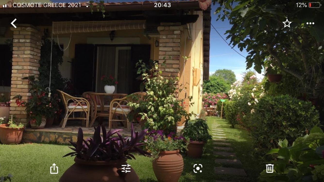 Villa Tina Country Beach Apartments Acharavi  Kamer foto